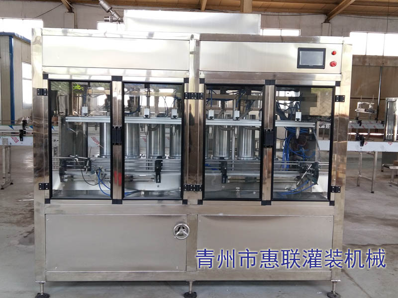 食用油灌裝機在小包裝食用油中的灌裝流程是怎樣的？