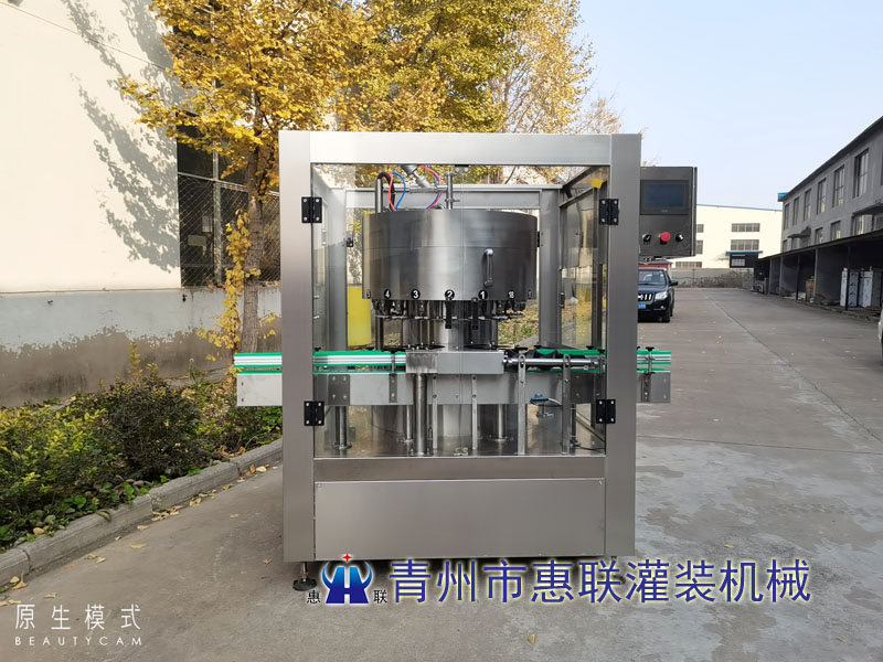 電子定量回轉式醬油醋灌裝機